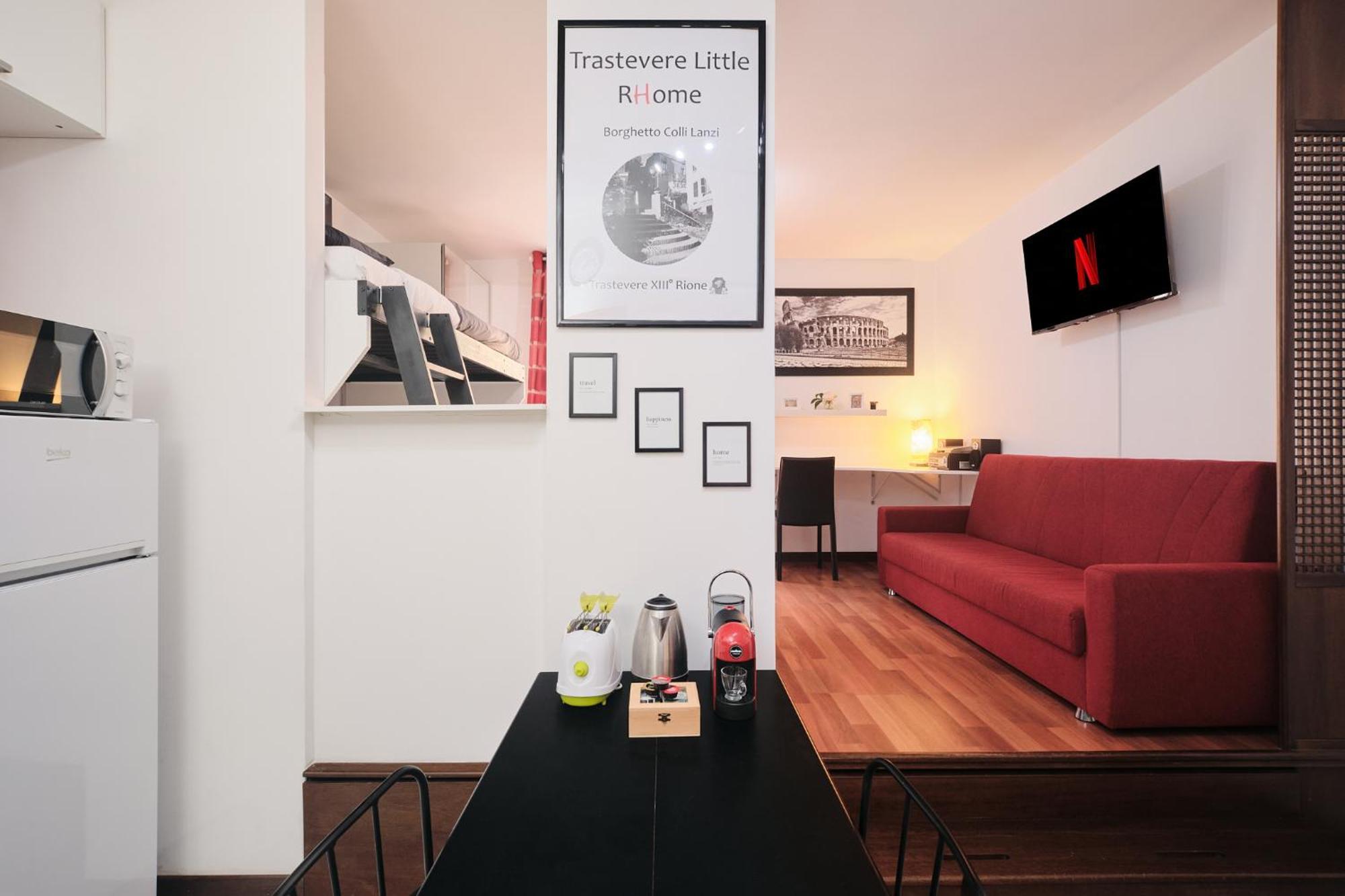 Trastevere- Flat Con Giardino, Ac, Wi-Fi & Netflix Rom Exteriör bild